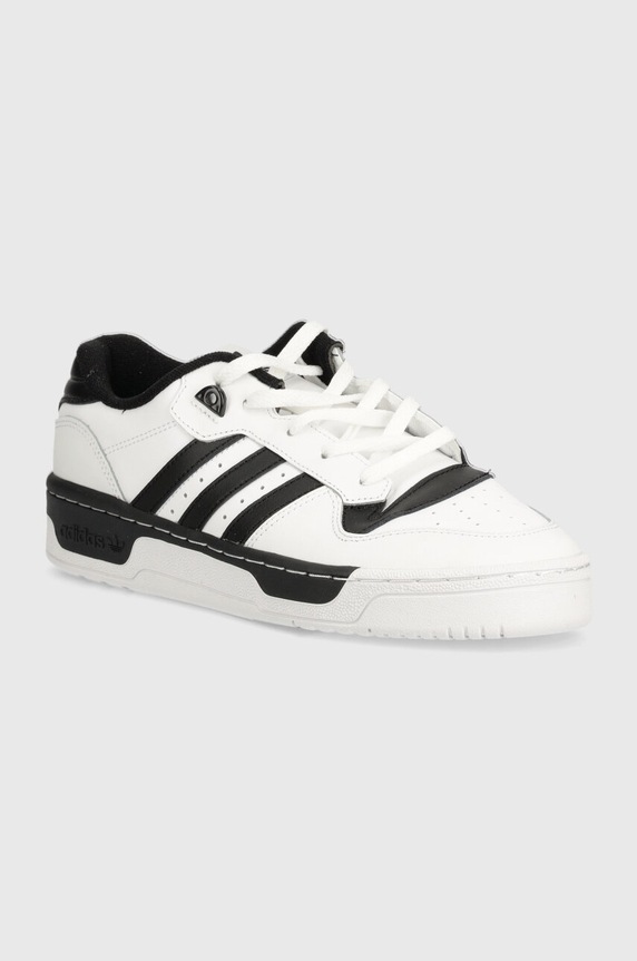 adidas Originals sneakers din piele Rivalry Low mic de statură alb IG1474