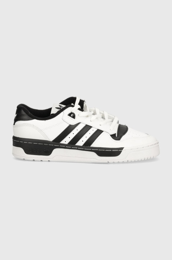 adidas Originals sneakers din piele Rivalry Low IG1474 alb SS24