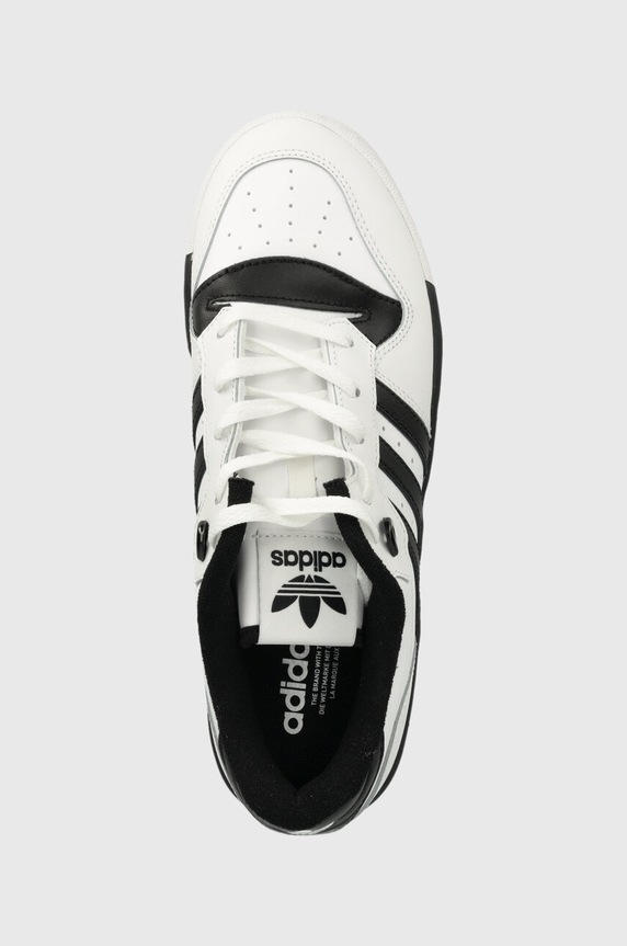 adidas Originals sneakers din piele Rivalry Low alb IG1474