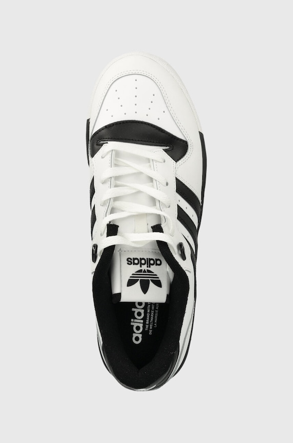 adidas Originals sneakers din piele Rivalry Low alb IG1474
