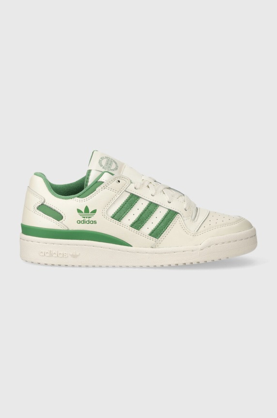 Кожени маратонки adidas Originals Forum Low CL IG3778 бял SS24