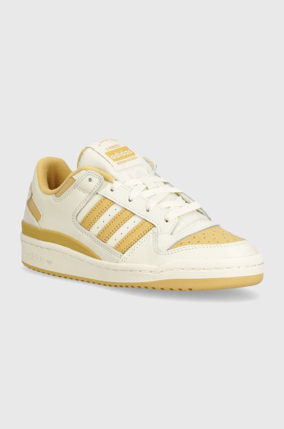adidas Originals sneakers Forum Low CL mic de statură bej IG3780