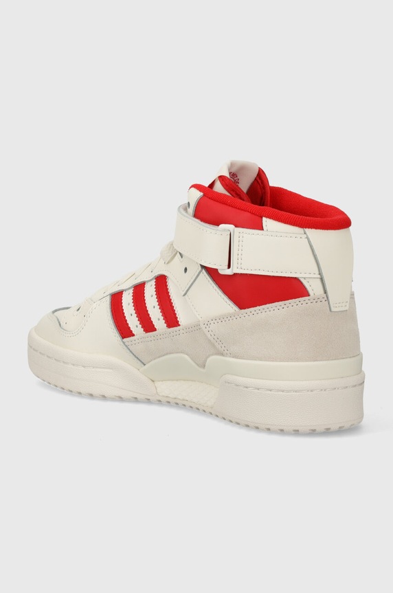 Shoes adidas Originals leather sneakers Forum Mid IG6497 white