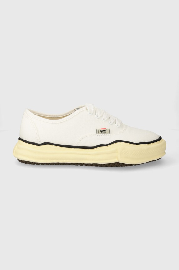 Maison MIHARA YASUHIRO tenisówki Blakey Low tekstylny biały A09FW735