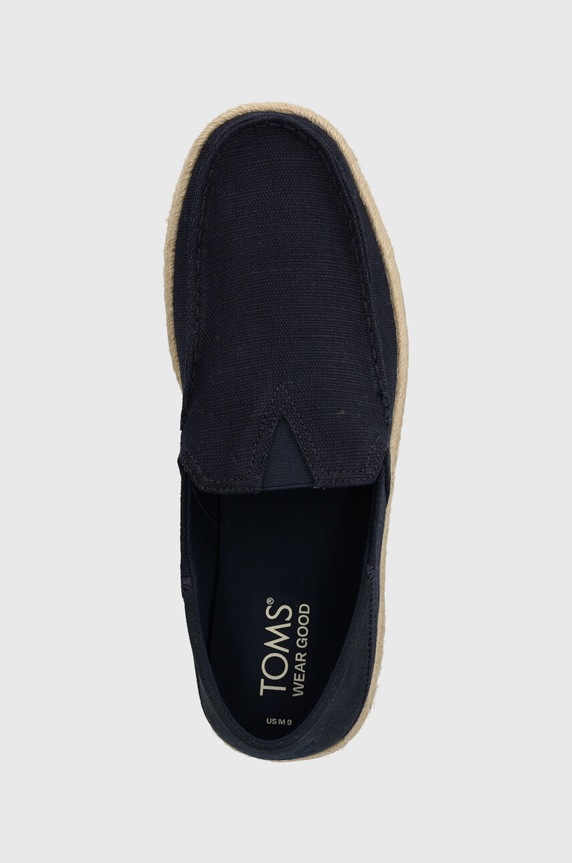 Toms espadryle Alonso Loafer Rope granatowy 10020889