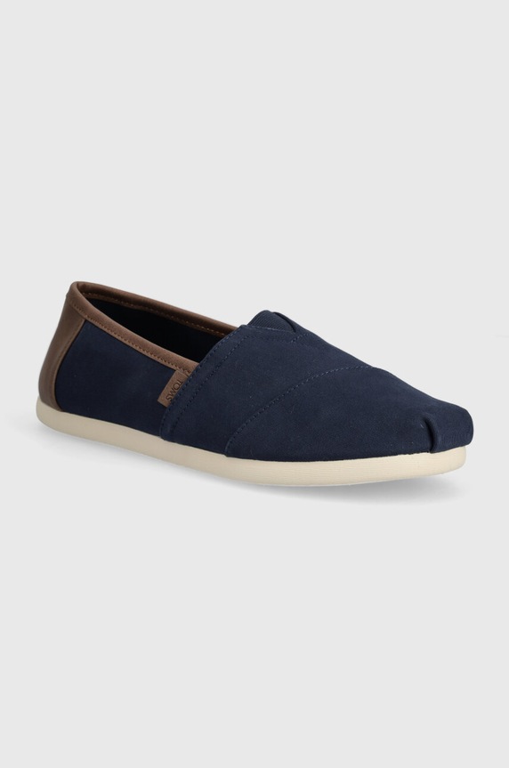 Toms scarpe da ginnastica Alpargata tessile blu navy 10020866