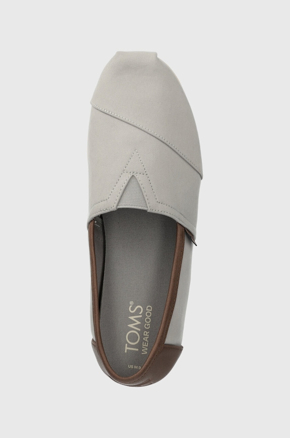 Toms espadryle Alpargata szary 10020888