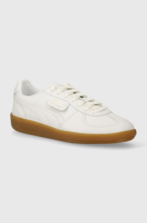 Kožené tenisky Puma Palermo Premium nízky biela 397246