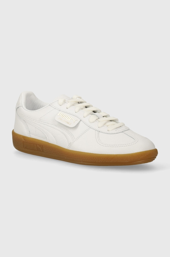 Kožené tenisky Puma Palermo Premium nízky biela 397246