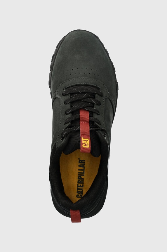 Nubukové tenisky CAT Footwear HEX READY LO sivá P726014