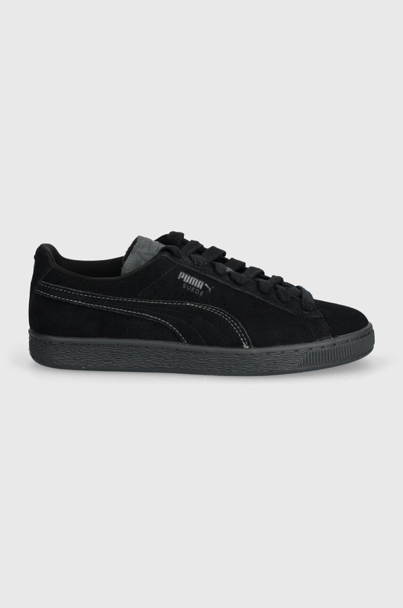 Semišové tenisky Puma Suede Lux 395736 čierna SS24
