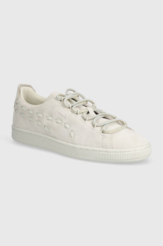 Semišové tenisky Puma Suede Decon nízky sivá 396494