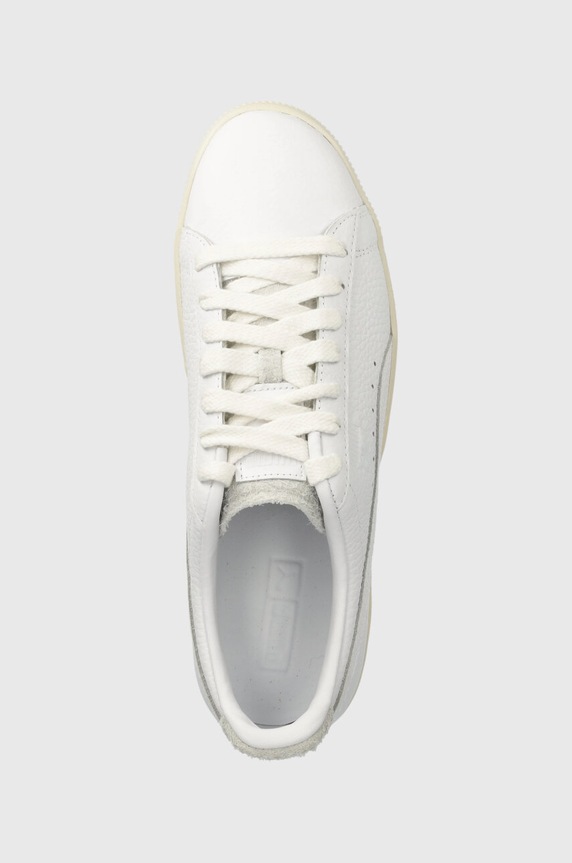 Kožené tenisky Puma Clyde Premium biela 394834