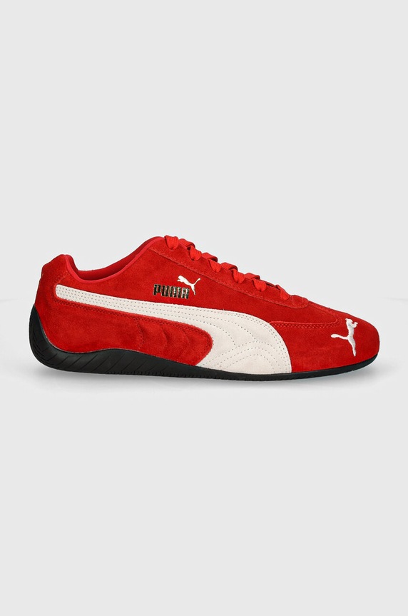 Puma sneakersy zamszowe Speedcat OG 398846 czerwony SS26