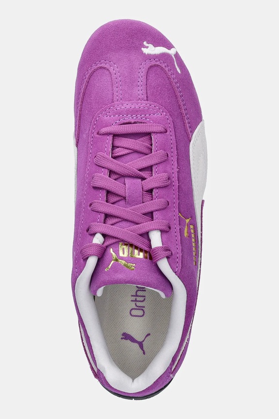 Puma sneakersy zamszowe Speedcat OG różowy 398846