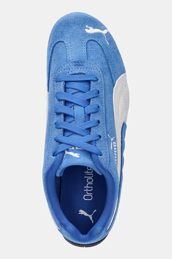 Puma sneakersy zamszowe Speedcat OG niebieski 398846