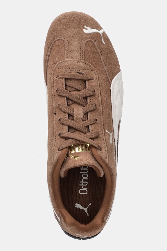Tenisice od brušene kože Puma Speedcat OG smeđa 398846