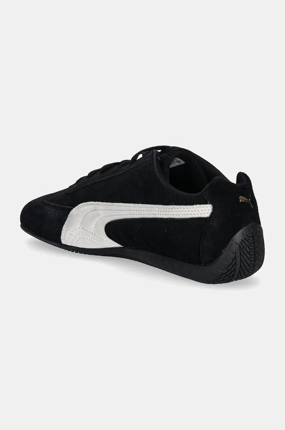 Încălțăminte Puma sneakers din piele intoarsă Speedcat OG 398846 negru