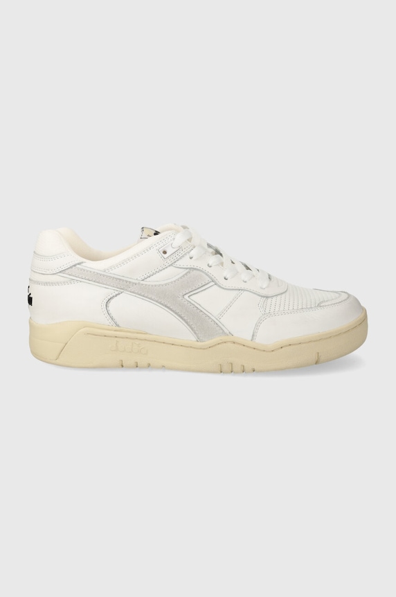 Diadora sneakers in pelle B.560 Used pelle fiore beige 201.180117.20006