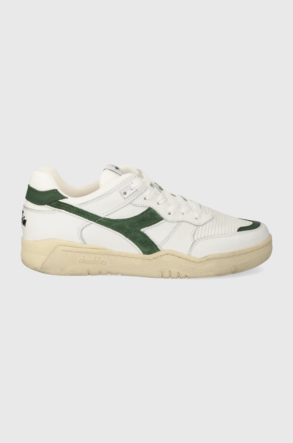 Diadora leather sneakers B.560 Used grain leather white 201.180117.C1161