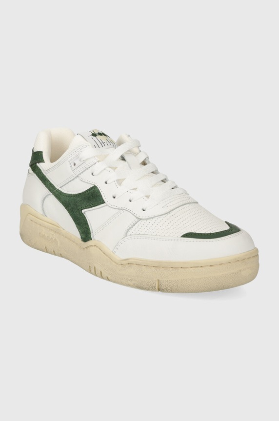 Diadora leather sneakers B.560 Used 201.180117.C1161 white SS24