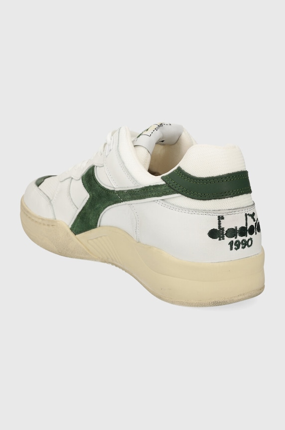 Shoes Diadora leather sneakers B.560 Used 201.180117.C1161 white