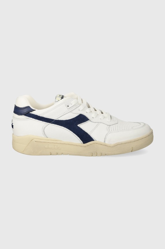 Kožené tenisky Diadora B.560 Used přírodní kůže bílá 201.180117.C1494