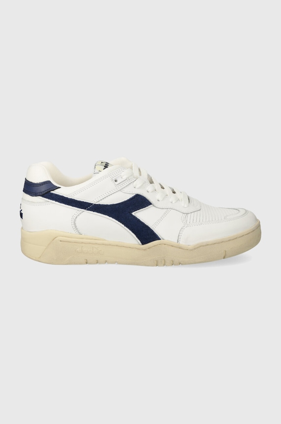 Kožené tenisky Diadora B.560 Used přírodní kůže bílá 201.180117.C1494