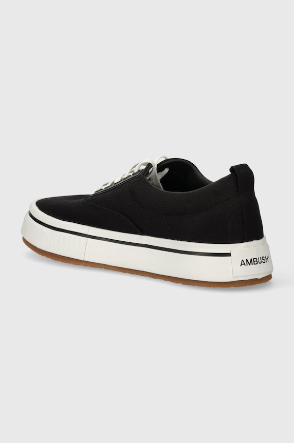 Obuwie AMBUSH tenisówki Vulcanized Lace Up Canvas BMIA012S24FAB0011001 czarny