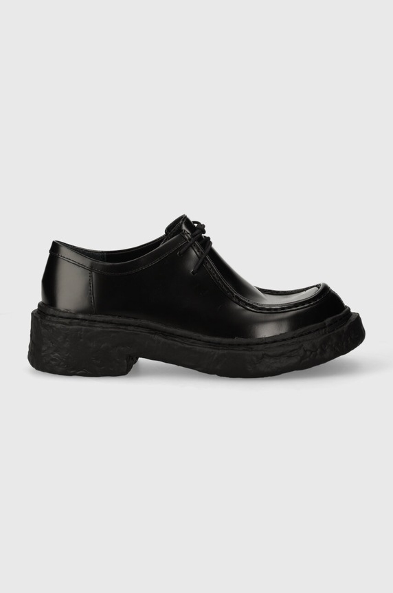 CAMPERLAB półbuty skórzane Vamonos A500019.001 czarny AW24