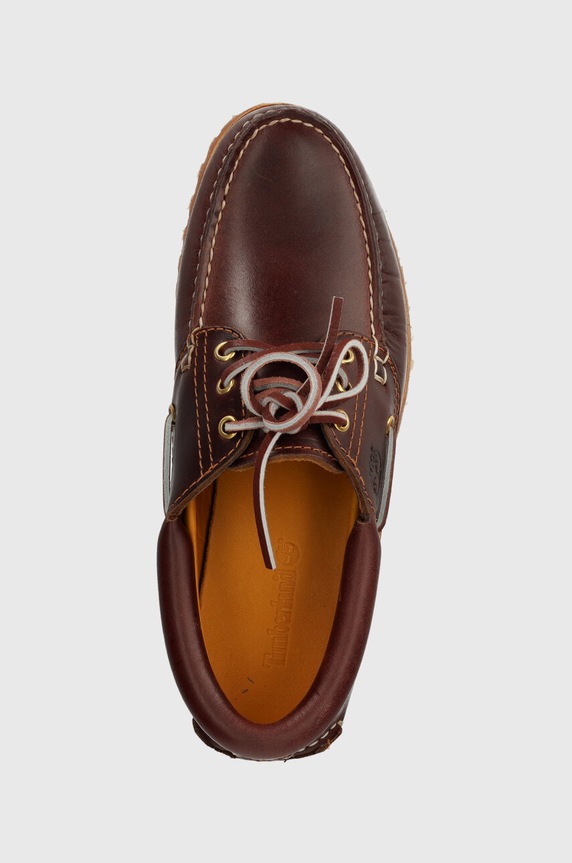 Timberland leather shoes Authentic maroon TB0500096481