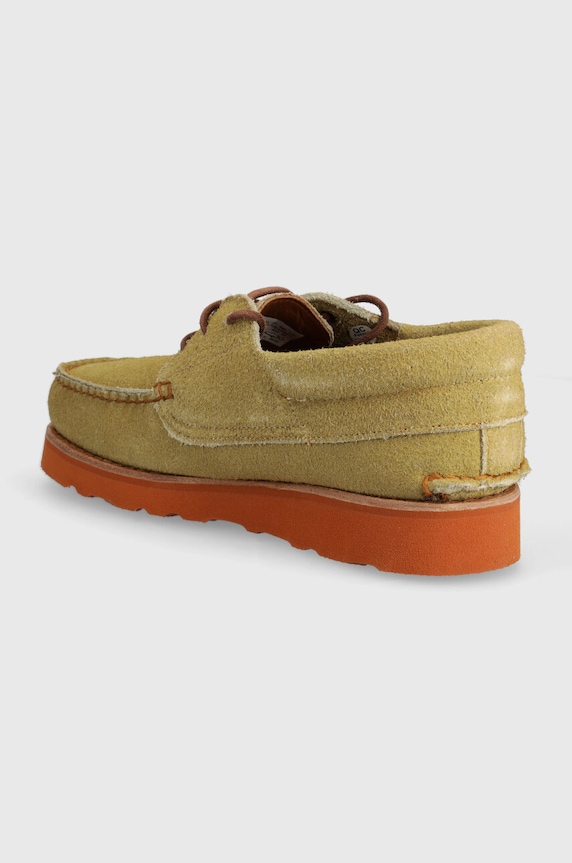 Obuv Semišové poltopánky Timberland 3 Eye Wedge Vibram TB0A2A11ER31 béžová
