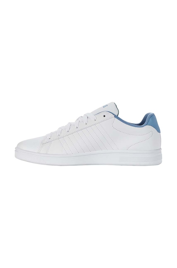 Kožené sneakers boty K-Swiss COURT SHIELD 06599.943.M bílá