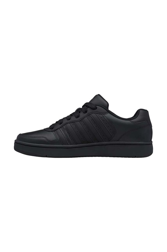 Kožené sneakers boty K-Swiss COURT PALISADES 06931.001.M černá