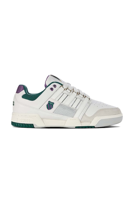 K-Swiss sneakers din piele GSTAAD GOLD mic de statură bej 08526.133.M