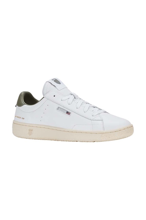 K-Swiss sneakersy skórzane SLAMMKLUB CC 08911.981.M biały SS24