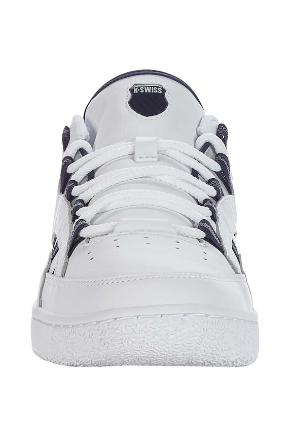 Încălțăminte K-Swiss sneakers din piele SLAMM 99 CC 09083.148.M alb