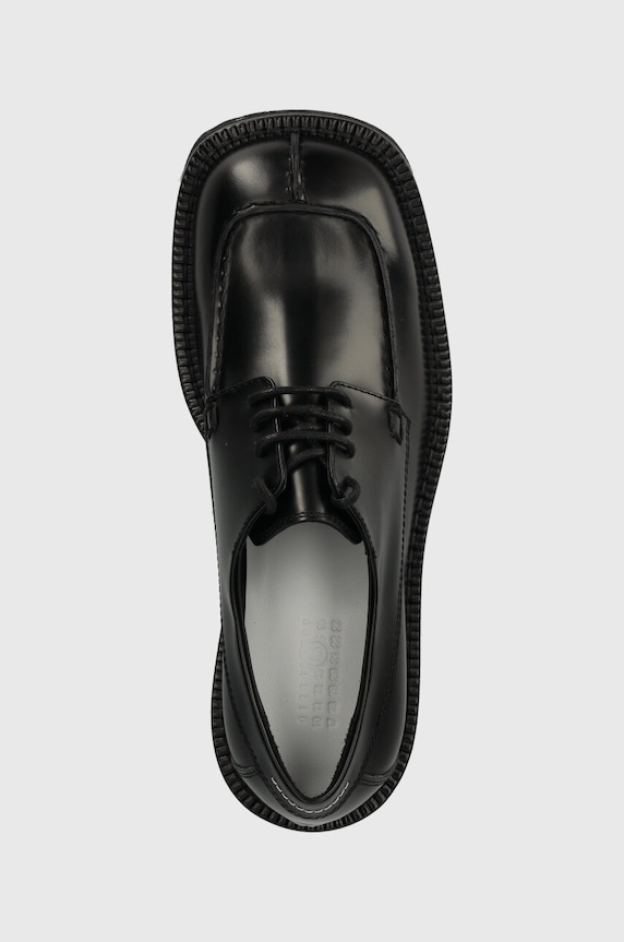 MM6 Maison Margiela półbuty skórzane czarny SH1WQ0001