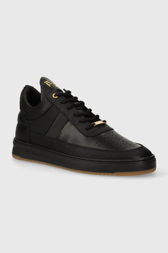 Filling Pieces sneakersy Low Top Lux Game tekstylny czarny 10117501284