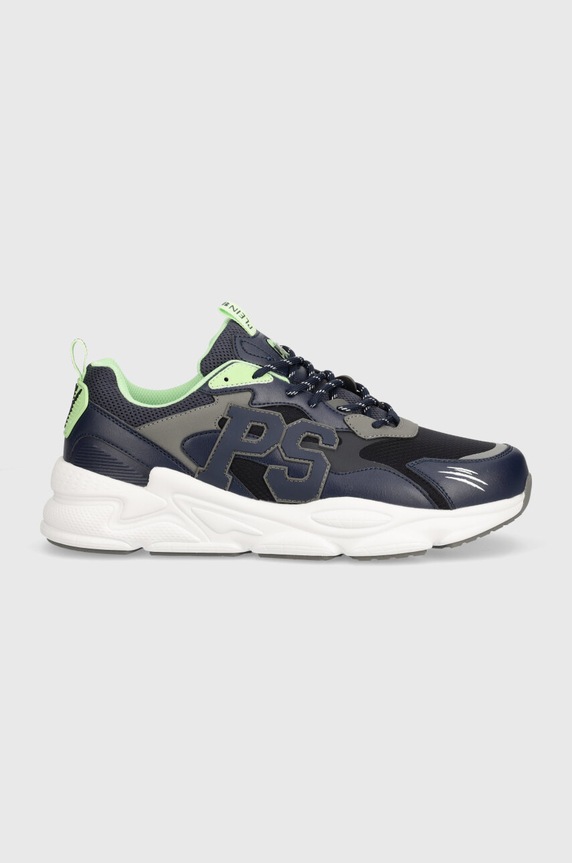 PLEIN SPORT sneakersy Lo-Top Sneakers USC0611.STE003N.7214 granatowy SS24