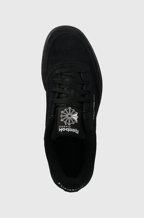 Semišové tenisky Reebok Classic Club C 85 černá 100074449