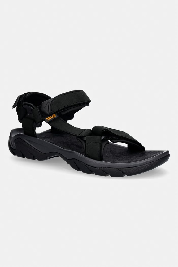 Teva sandale bărbați nubuck Terra Fi 5 Universal Leather negru 1099442