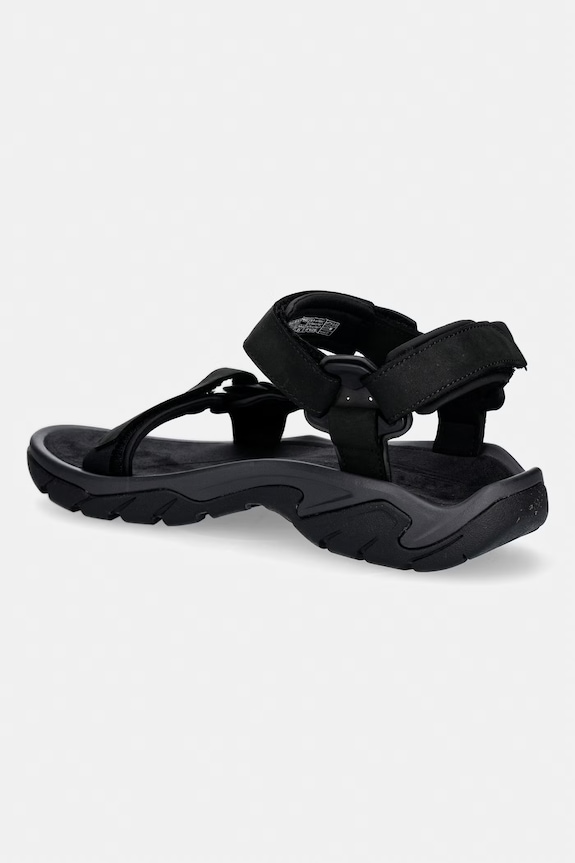 Încălțăminte Teva sandale bărbați nubuck Terra Fi 5 Universal Leather 1099442 negru