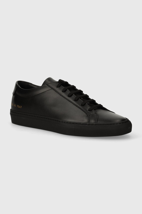 Common Projects leather sneakers Original Achilles Low grain leather black 1528.7547
