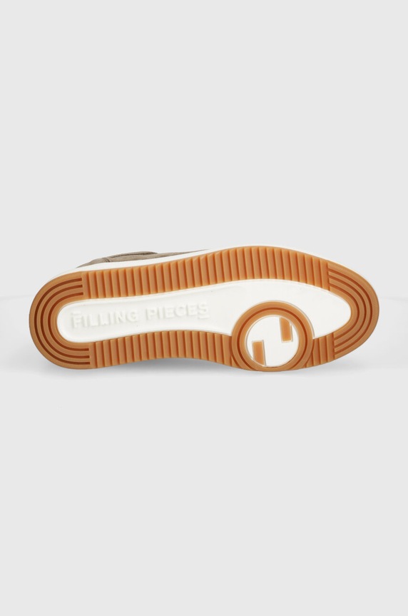 Filling Pieces sneakersy zamszowe Low Top Ripple Suede 25122799988 beżowy