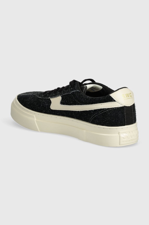 Obuća Tenisice od brušene kože Stepney Workers Club Dellow S-Strike Cup Raw Suede YA15017 crna