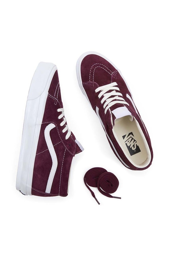 Vans sneakersy zamszowe Sk8-Mid Reissue 83 LX VN000CQQ4QU1