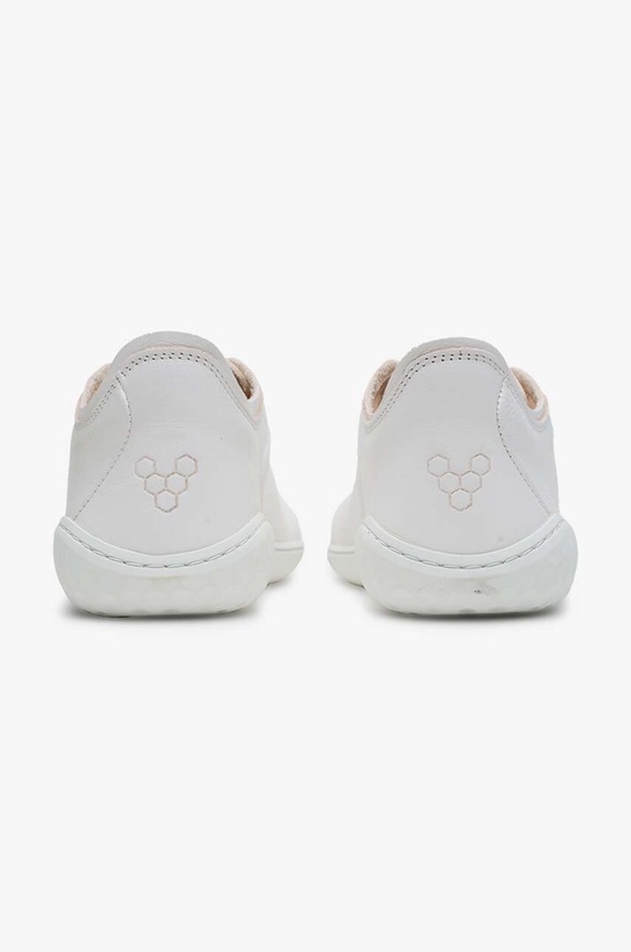Usnjene superge Vivobarefoot GEO COURT III 301056 bela