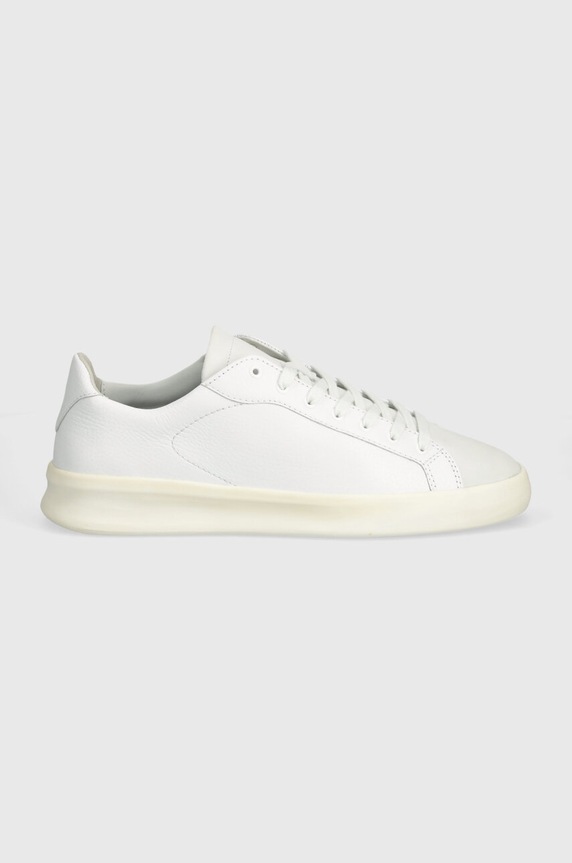 VOR sneakersy skórzane 3A 3A.Champagnerweiss biały SS24