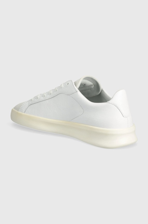 Obuwie VOR sneakersy skórzane 3A 3A.Champagnerweiss biały